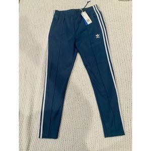 Dark Teal Adidas Track Pants